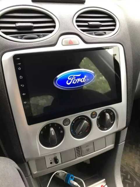 Navigatie GPS Android 13 Dedicata Ford Focus 2 - QLed CarPlay USB DSP