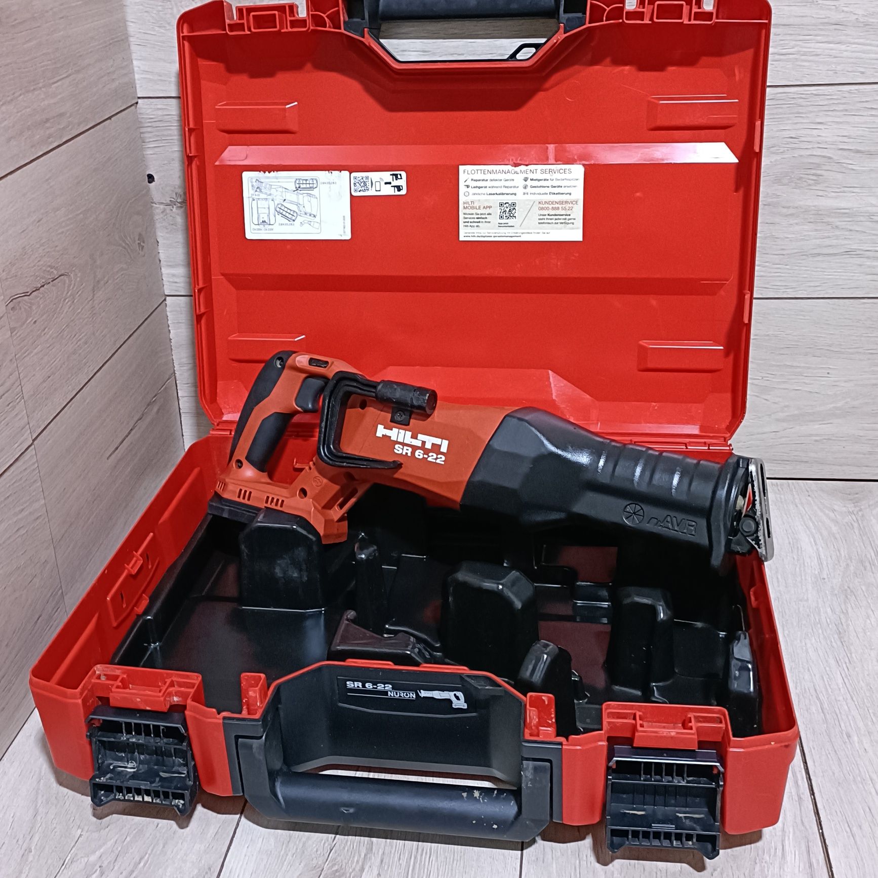 Fierastrau sabie vulpe Hilti SR6 22 Nuron