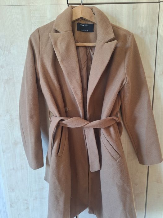 Палта черно и бежово