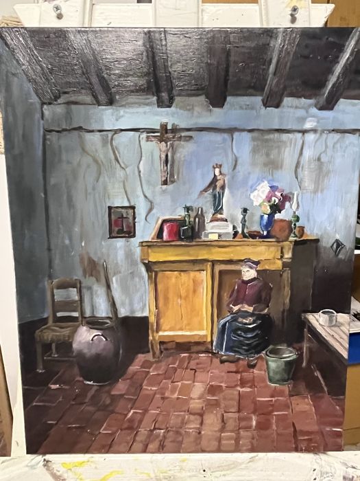 Tablou acrilic “Valoarea unei vieti”