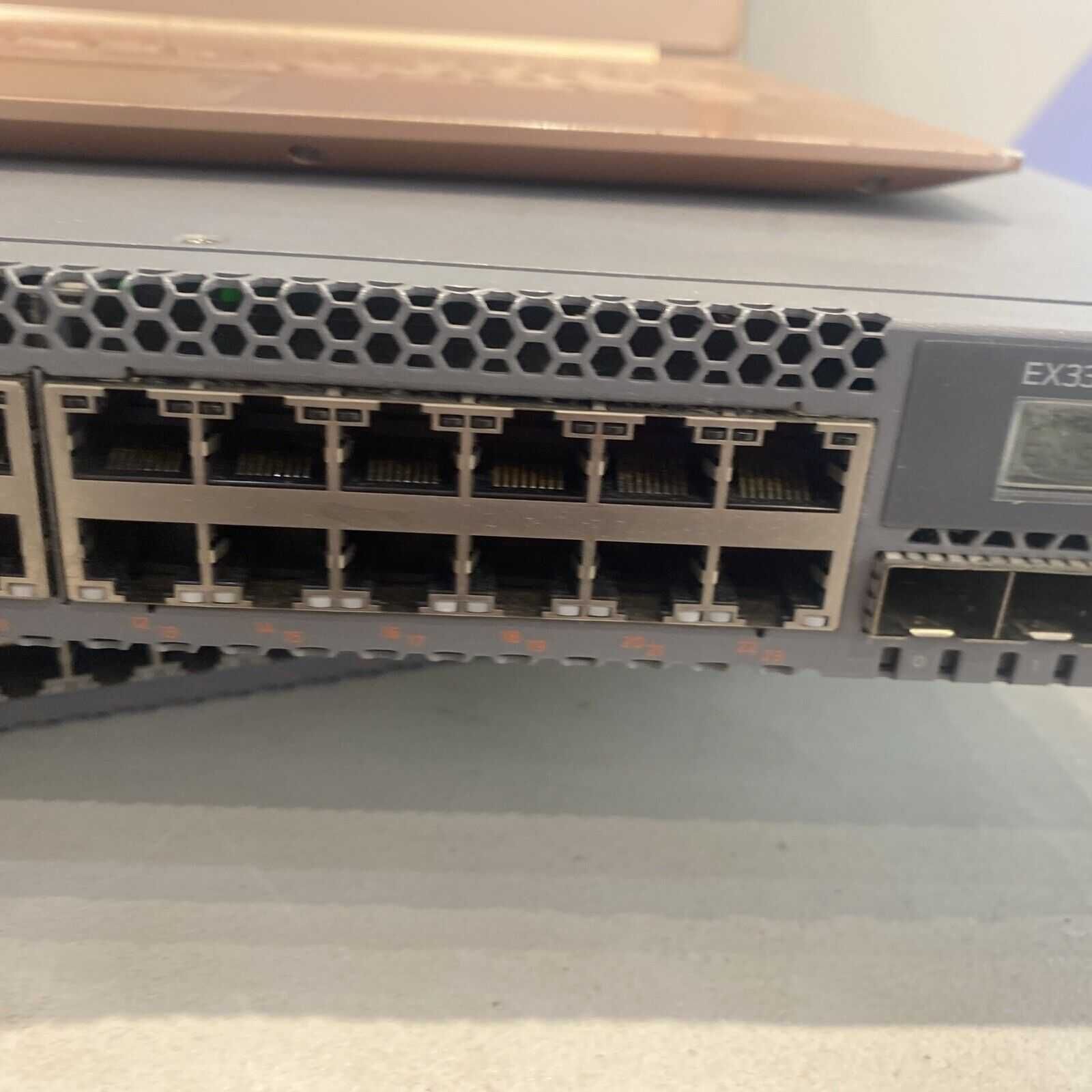 Управляем суич Juniper EX3300-24T с 24*1G RJ45, 4*SFP+ 10G/1G