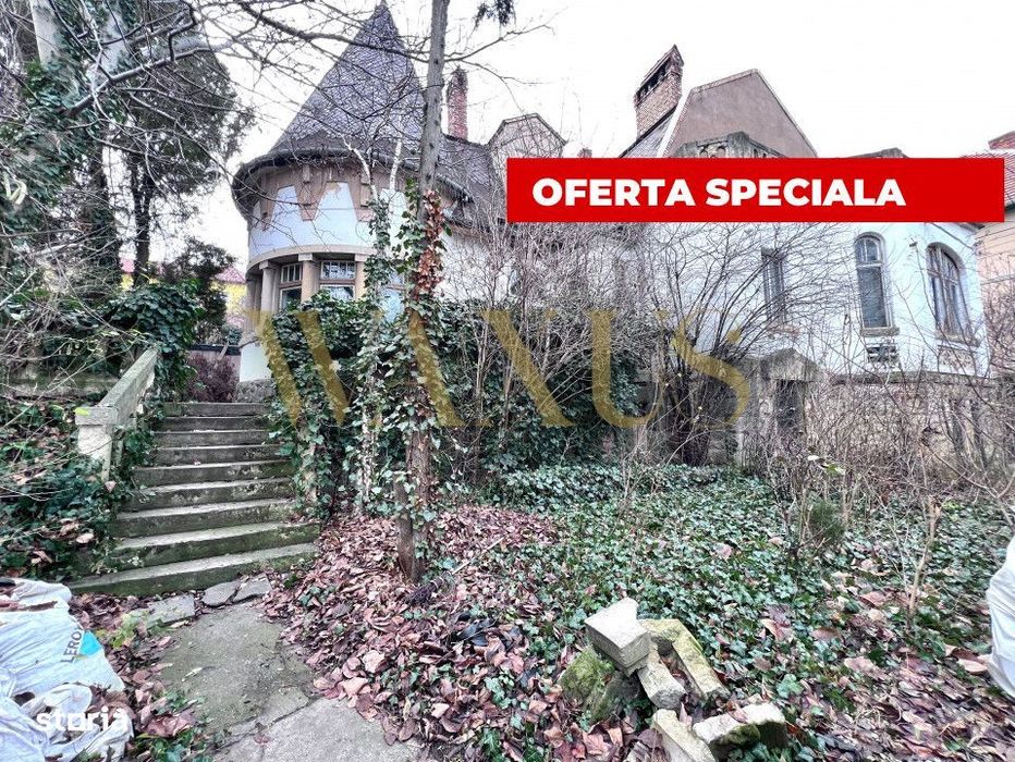 Conac Istoric de Vanzare Cluj ,Central – Locuinta Deosebita cu Teren