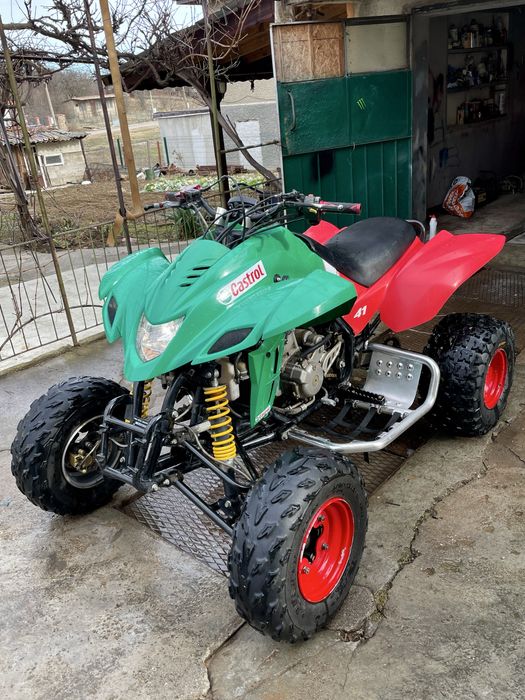 Атв DINLI 450 кубика Castrol Edition