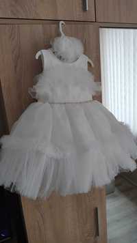 Кукленска рокля за кръщене, рождин ден, сватба