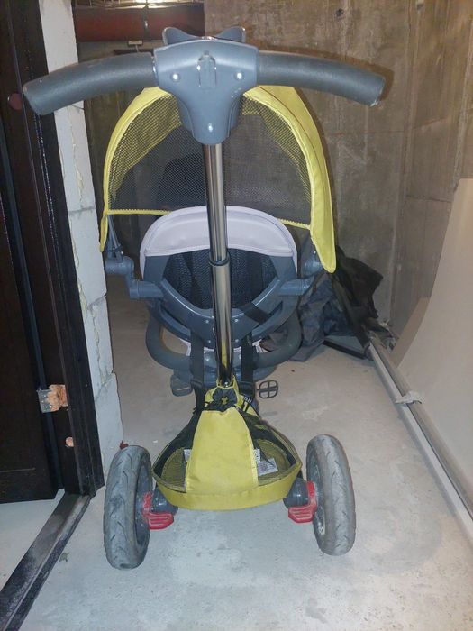 Tricicleta multifuncționala 4in 1 Coccolle Velo Air,mustar