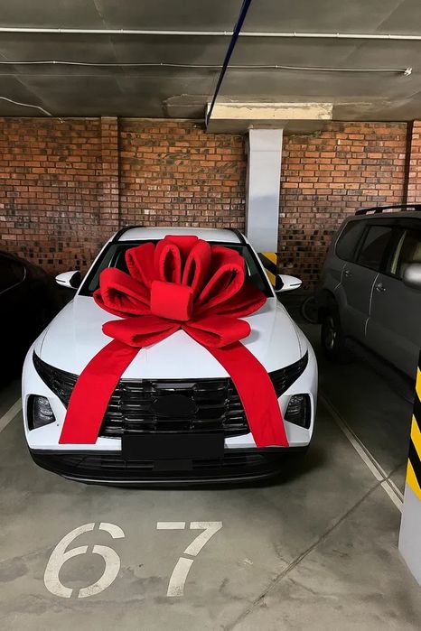 Бант на машину подарочный