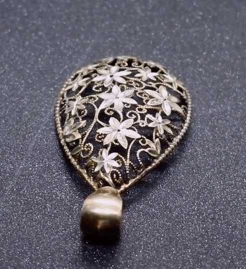 pandantiv „grădina de argint” • filigran