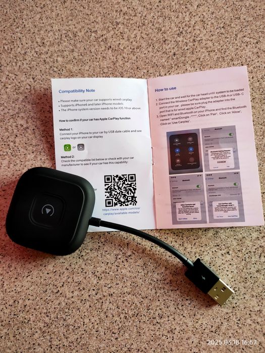 Wireless Carplay Adapter