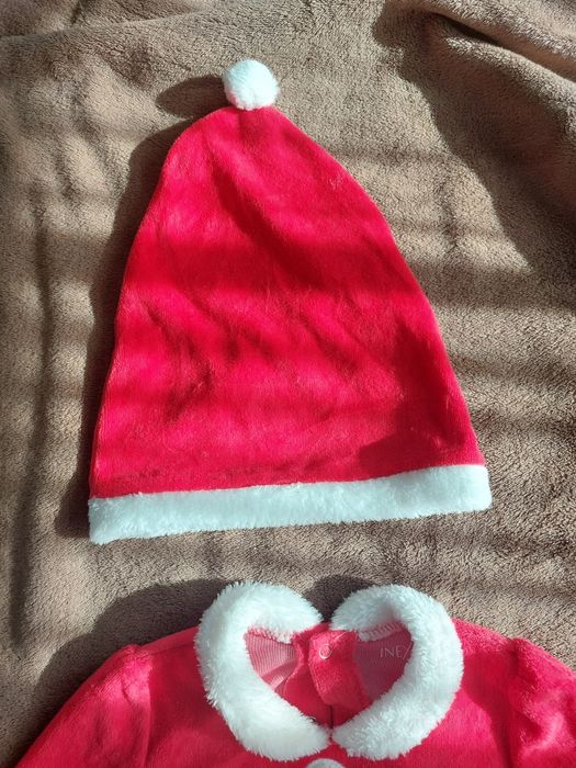 Costumas Mos Craciun, copii, mărimea 86-92 (1.5-2 ani)