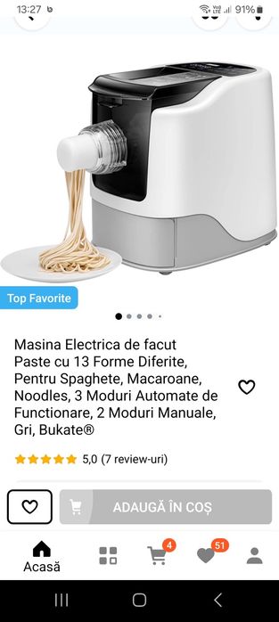 ¥ mașină de făcut pasta cu  13 forme diferite