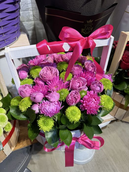 Gullar savatli gullar xamyonbop