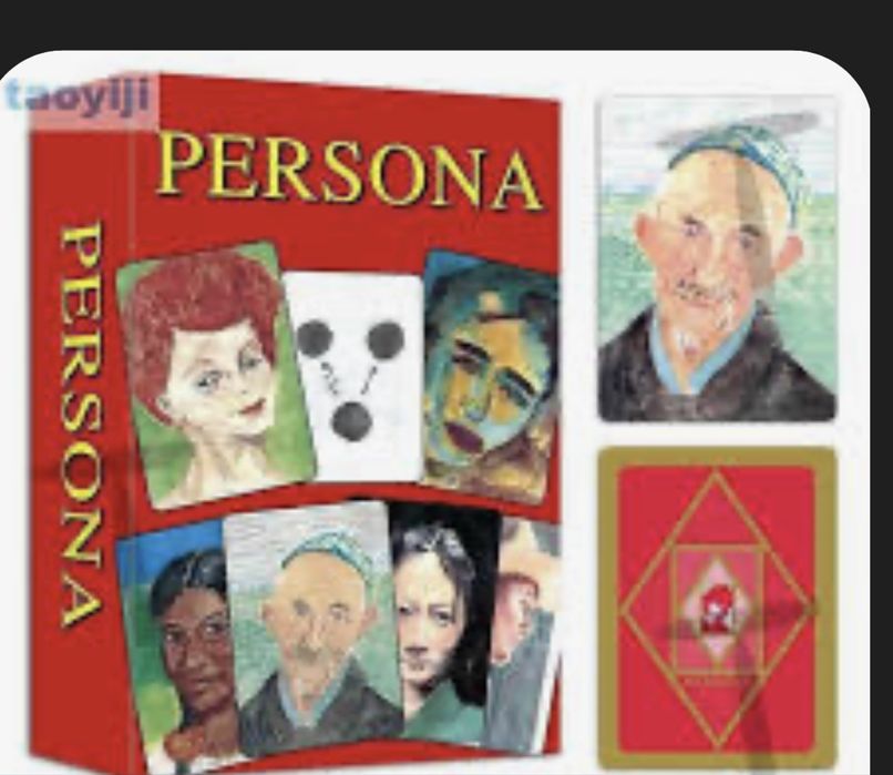 Карты Persona метафорические