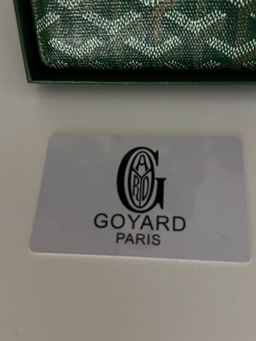CardHolder Goyard verde