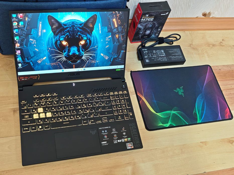 RTX4060 Ryzen 7-7 SSD1000GB ОЗУ32ГБ Ноутбук Игровой Asus TUF Gaming