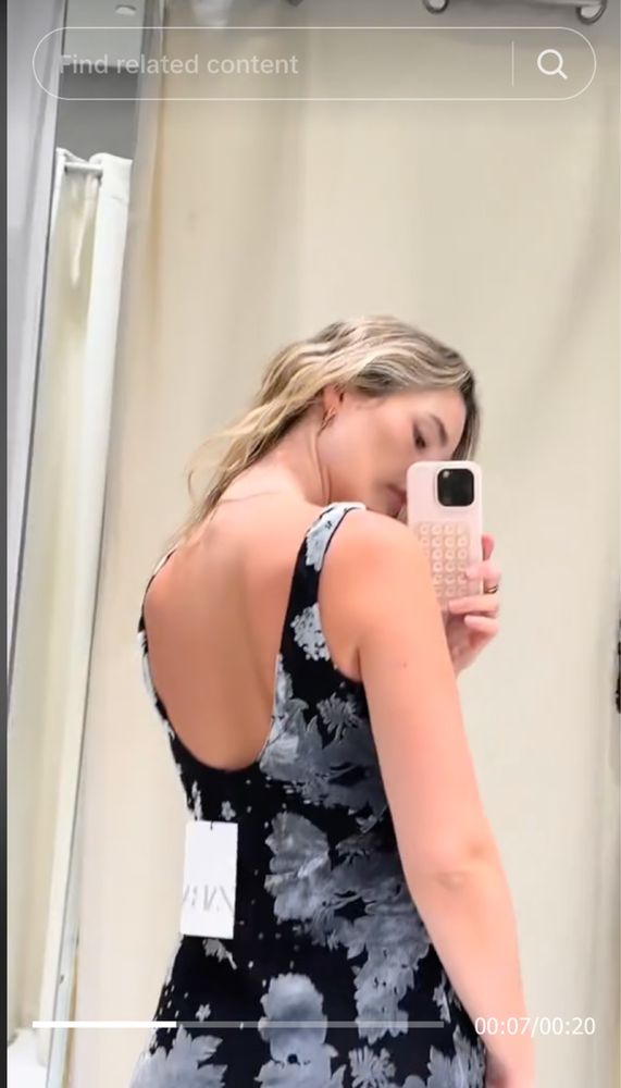 Нова кадифена рокля Зара ХС, С, М / ZARA XS, S, M