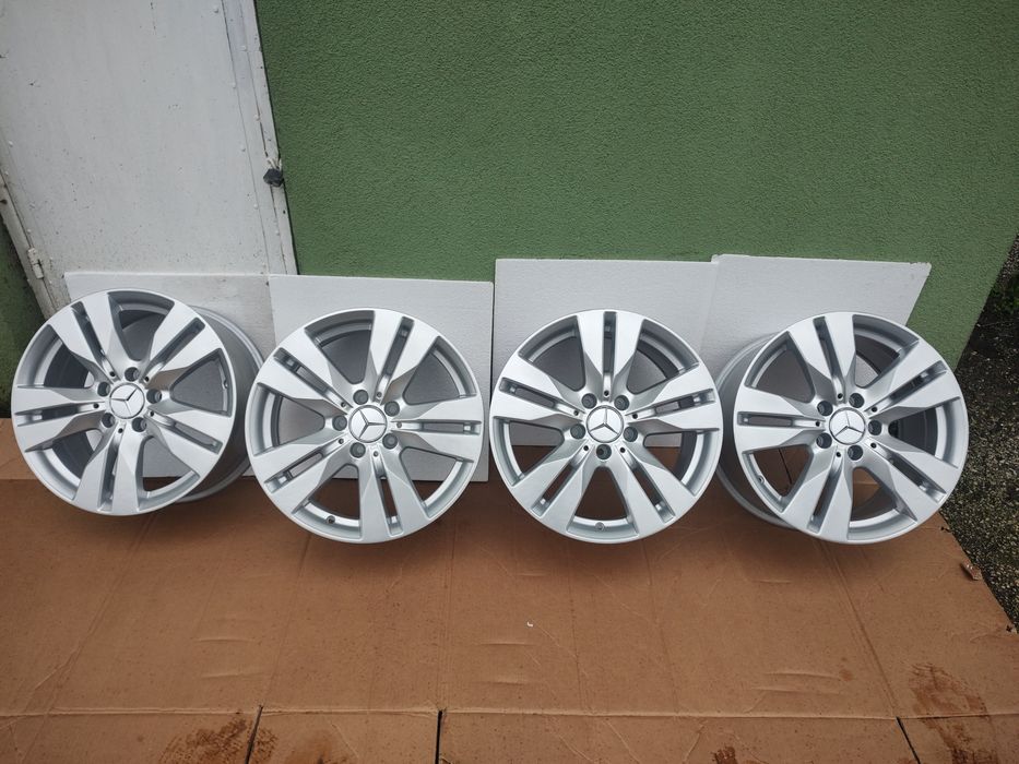 17" оригинални джанти за Мерцедес "BORBET", спорт пакет, 5х112