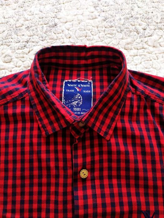 Рубашки мужские подростковые