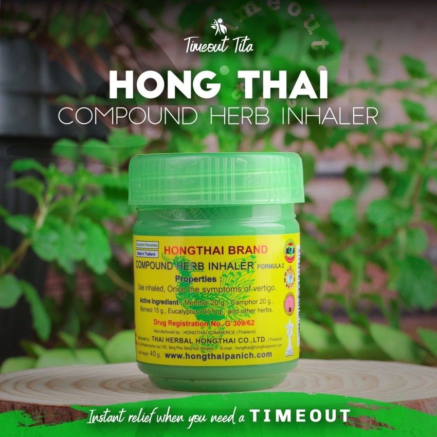 inhalator Hong Thai original - made in Thailand