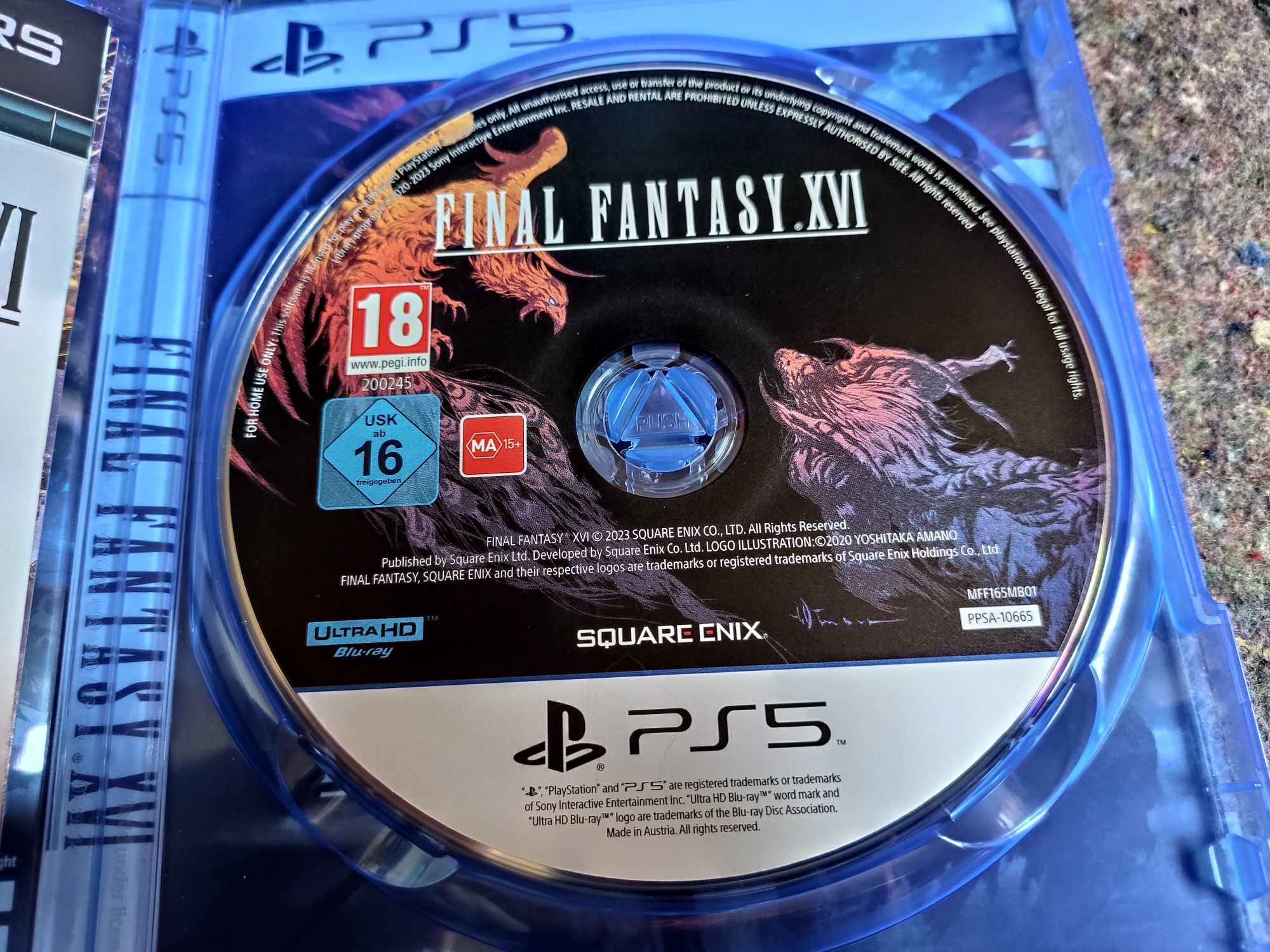 Final Fantasy XVI 16 ПС5 PS5