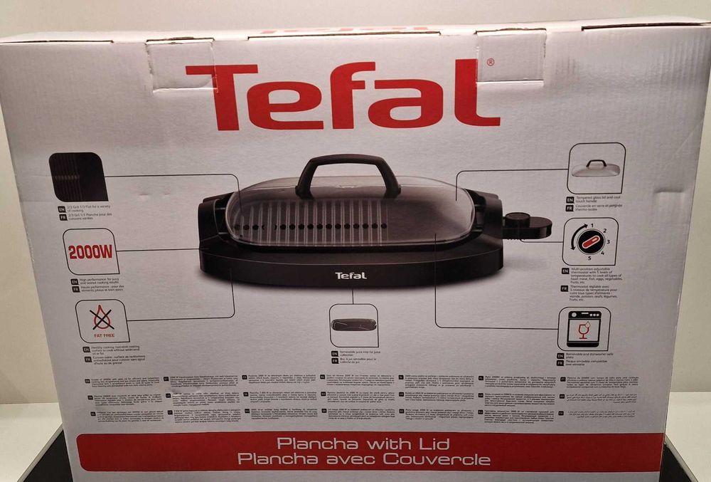 Електрическа грил-скара Tefal CB6A0830 Plancha Compact