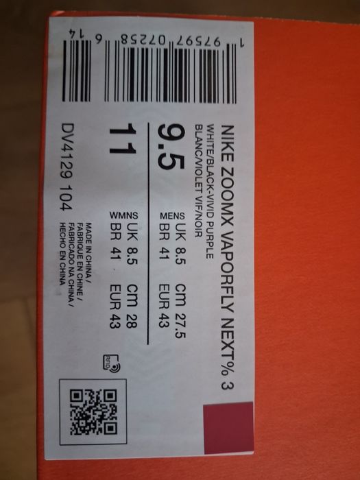 Nike Zoomx Vaporfly Next% 3 N43