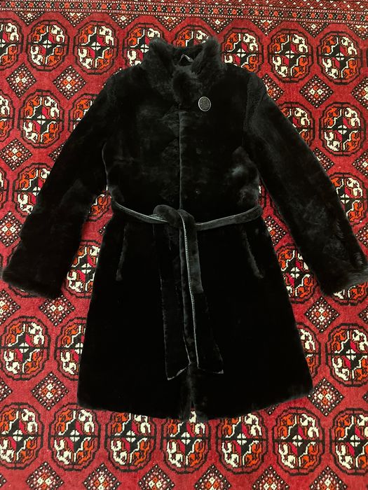 Шуба Мутон зимняя