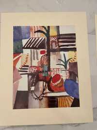 printuri August Macke 2 bucati print arta moderna expresionism