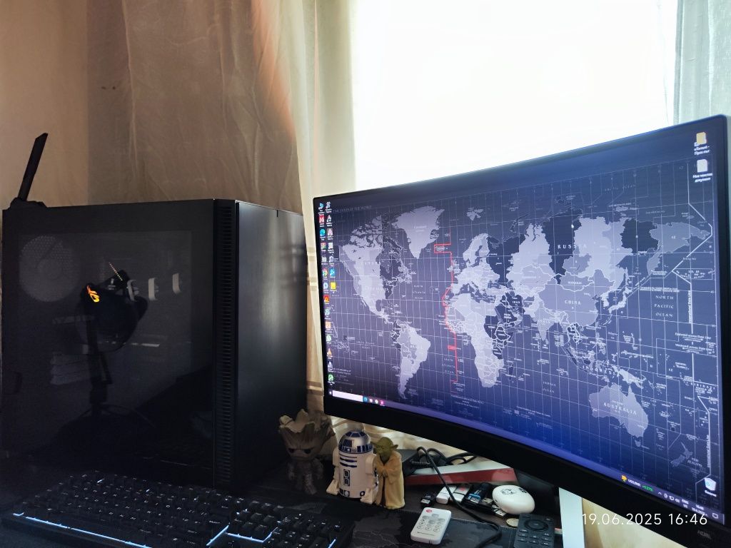 Геймърски i7 13700kf,RX 6800 16GB OC,RAM 32GB DDR5 4800