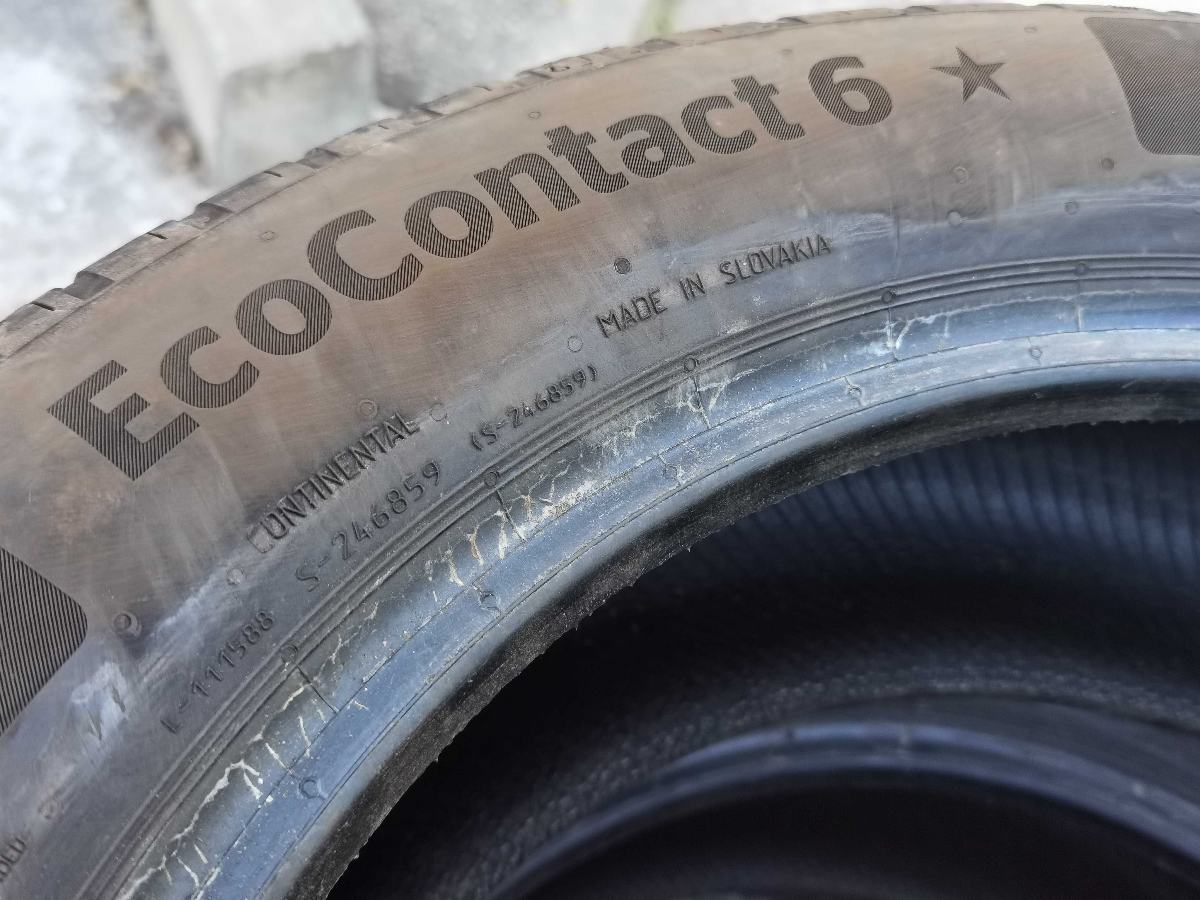 Set 4 Anvelope Continental EcoContact 6 225/55R17 97W XL Dot 4720 6mm
