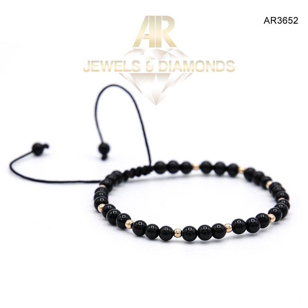 Bratara Aur 14 K model nou unisex ARJEWELS(AR3652)