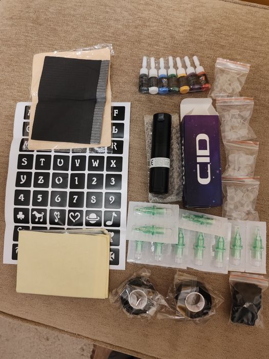 Kit Tatuaje / Tattoo Kit / kit pentru tatuat - tattoo pen