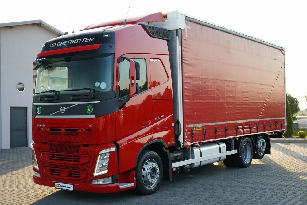 Volvo FH 500 / CORTINĂ / 6x2 / ACOPERIȘ RIDICAT / AER CONDIȚIONAT PARCARE / PUNTE RELAXABILĂ / CONTRACT DE SERVICE GOLD