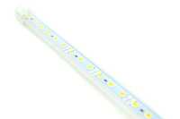 Banda led rigida cu profil 1m. 12V. Lumina ALBASTRA 6000k 18W.