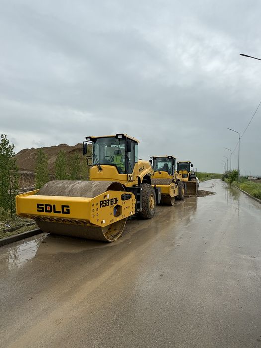 Каток 16 - 18 тонн  3т 5 тонн Погрузчик 2-3 куб Эксковатор 3/1