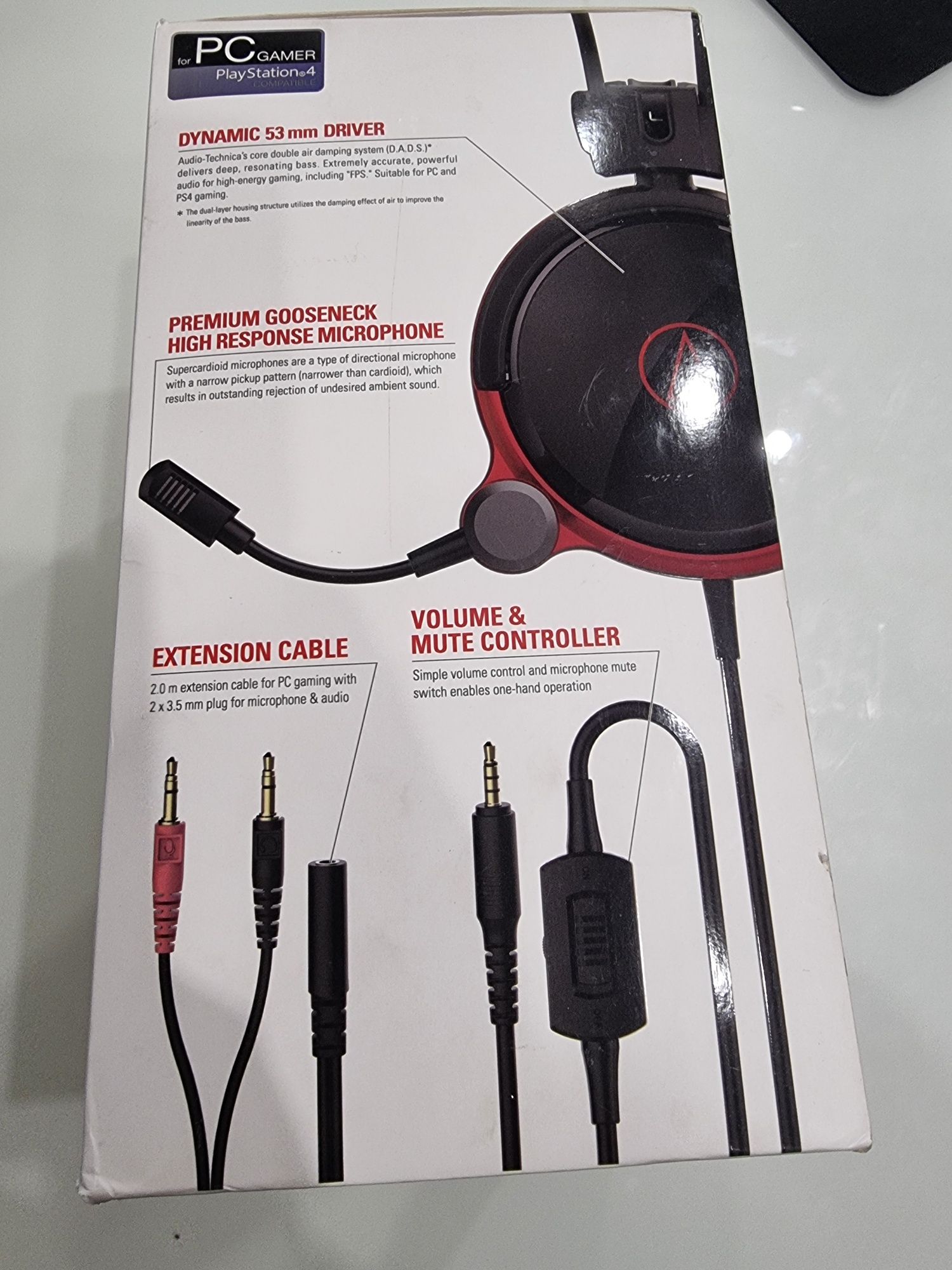 Gaming слушалки Audio-Technica ATH-AG1X
