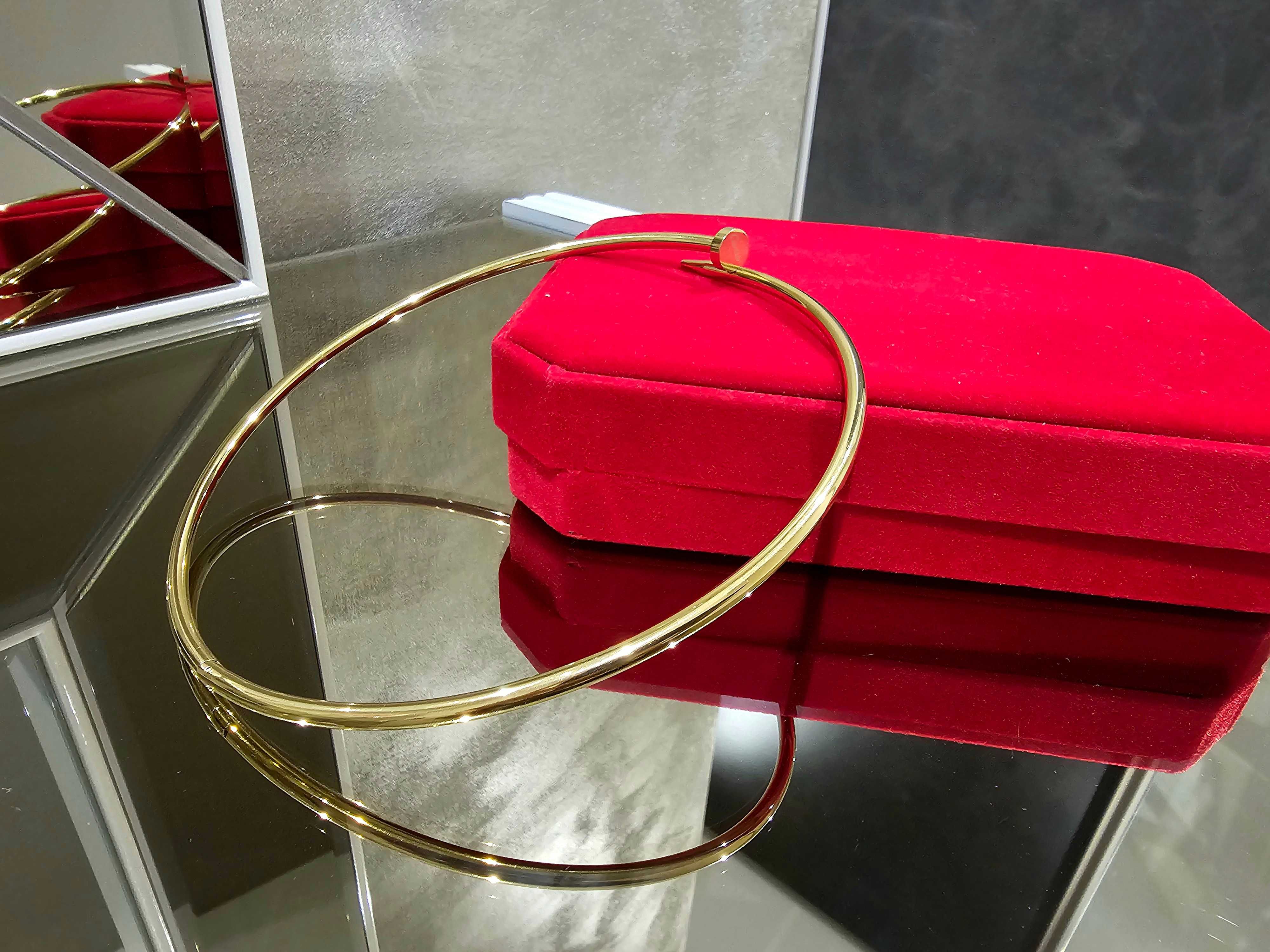 CARTIER Nail Juste un Clou Classic Gold Колие Пирон
