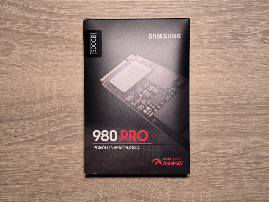 SSD NVMe Samsung 980 Pro, M.2, PCIe 4.0, 500GB
