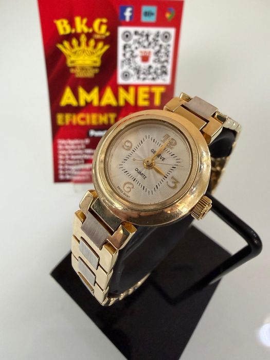Ceas Geneve din Aur de 14K Amanet BKG