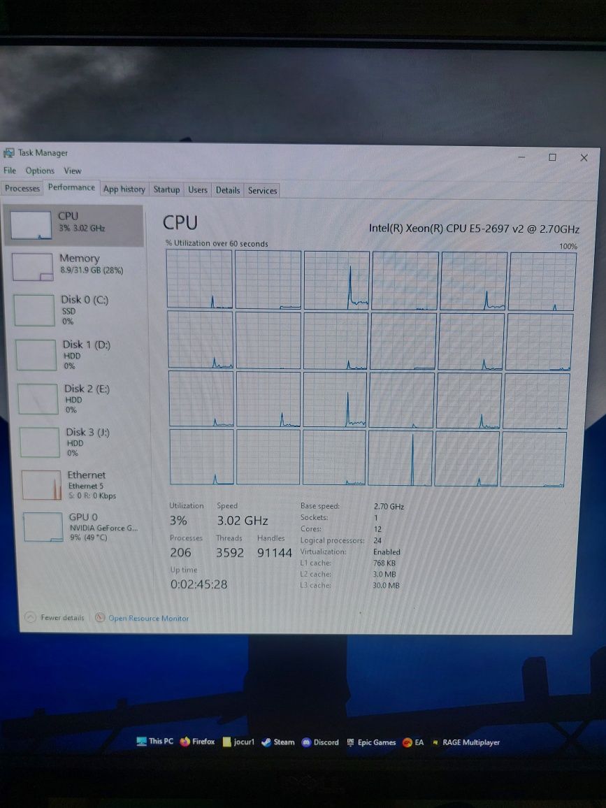 Vand kit intel Xeon E5-2697 v2(i7-8700k) + placă de bază Lenovo + 32GB
