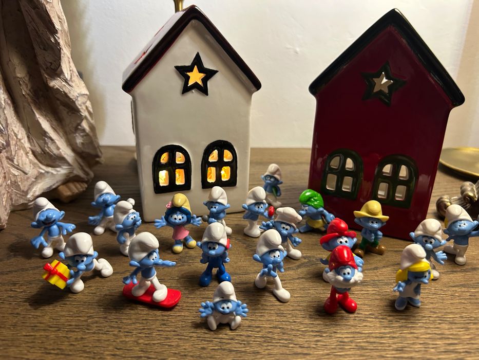 Ștrumfi originali Kaufland- colecția completă!