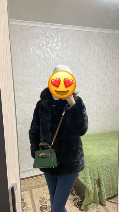 Норковая шуба короткая
