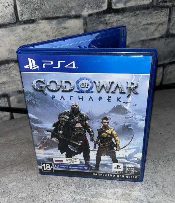 Продам диск с игрой God Of War Ragnarek PS4&PS5