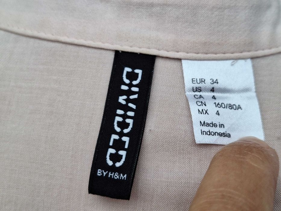 **HM Divided | camasa, bluza dama | bust 106 cm | mar. 36 - 38 | S - M