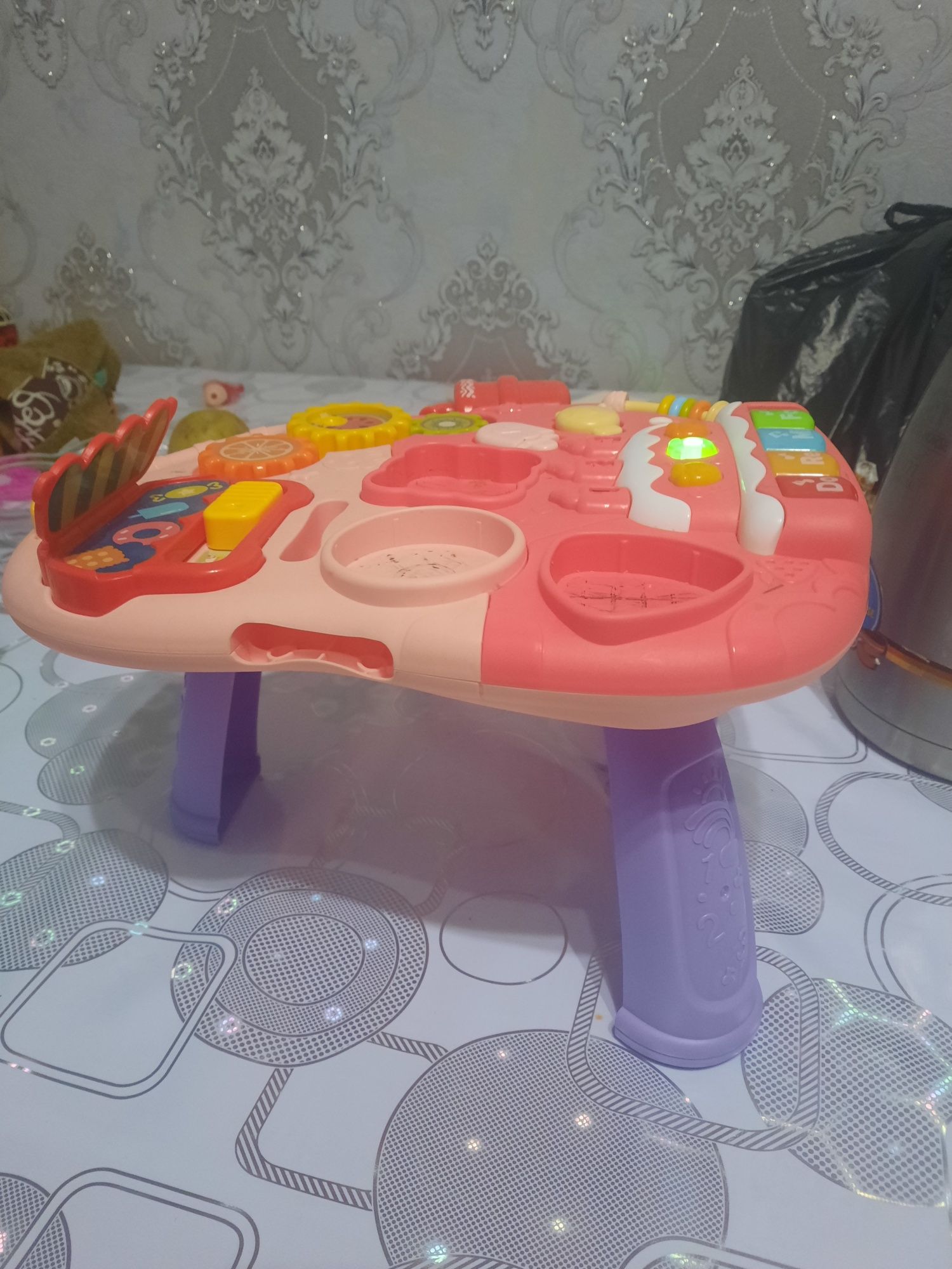 Качеля самокат развивающая игрушка стол