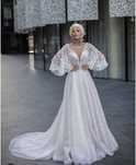 Rochie Pollardi Glowing Geranium nunta eveniment