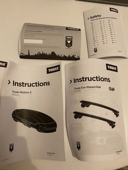 Thule portbagaj 450L, ca nouă, Printre cele mai bune pe piață calitate