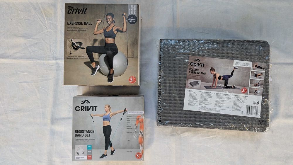 3 echipamente fitness (pilates / yoga / aerobic)