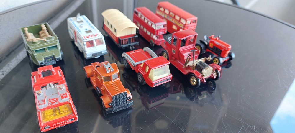 Мачбокс. Лот от 10бр. метални колички MATCHBOX