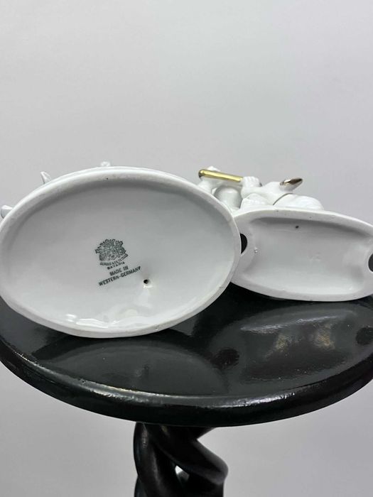 Set trei piese bibelouri vechi W Germania GEROLD din portelan bibelou