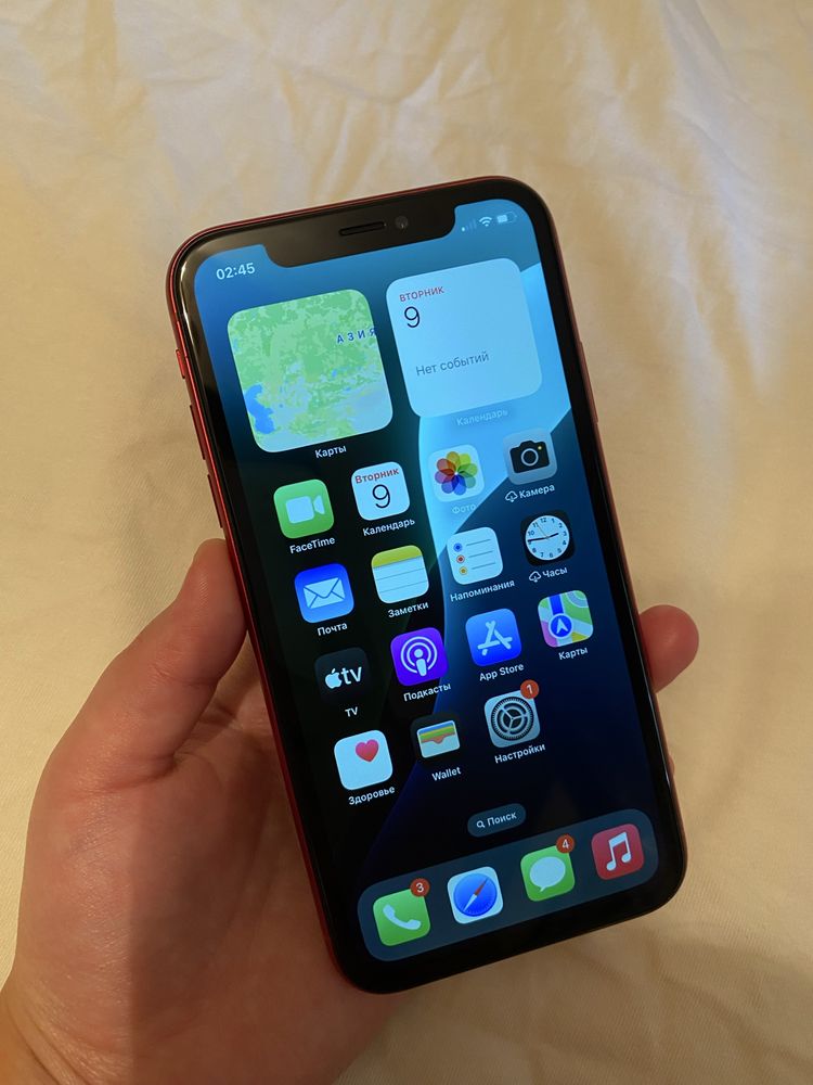 iPhone XR 256гб 78%Акб в идеале